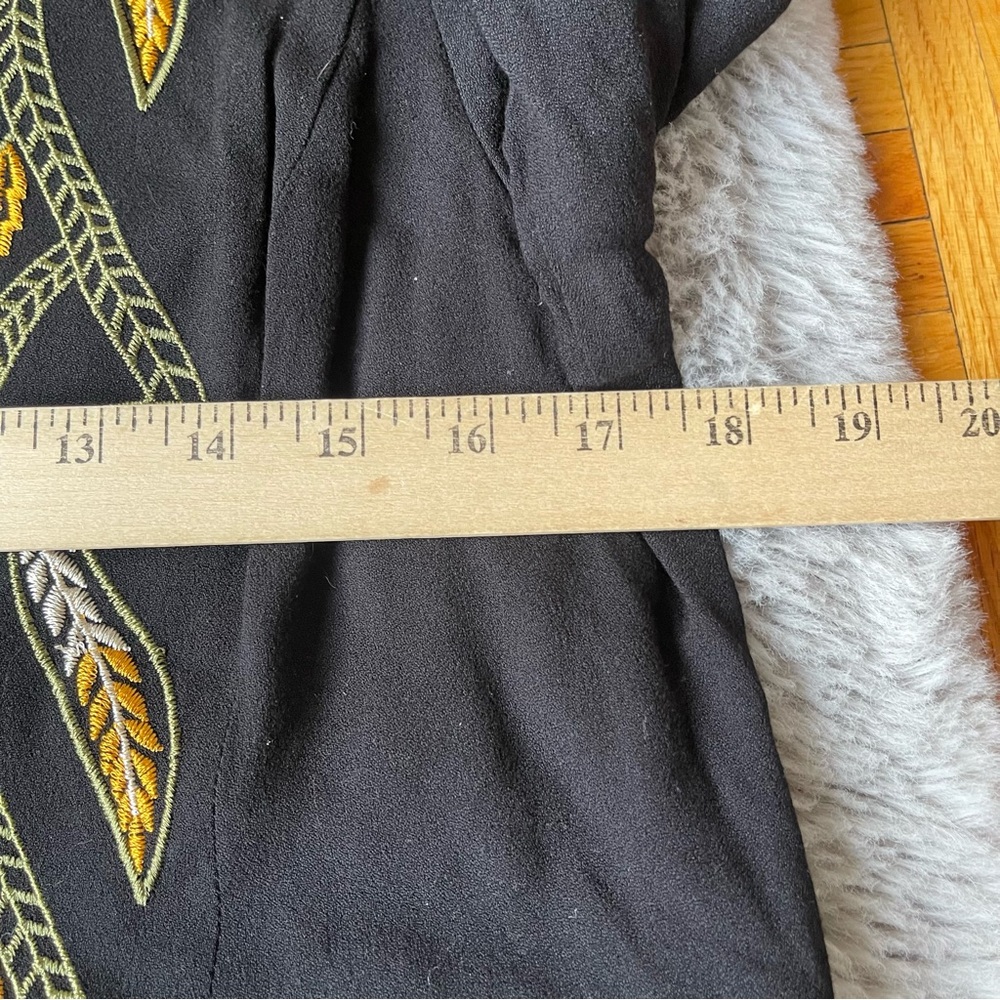 HALE BOB crepe dress black Size Medium - Picture 8 of 12